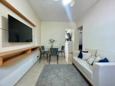 Apartamento com 2 Quartos à venda, 55m² no Jardim Las Palmas, Guarujá