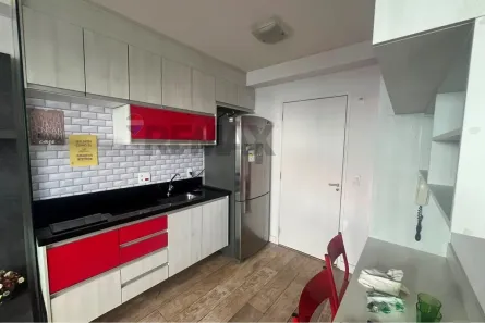 Apartamento com 1 Quarto para alugar, 33m² no Santo Amaro, São Paulo