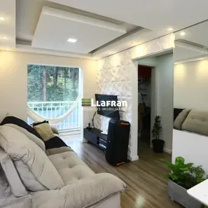 Apartamento com 2 Quartos à venda, 48m² no Jardim Henriqueta, Taboão da Serra