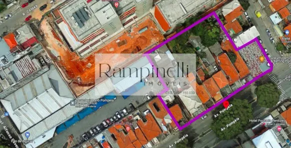Lote/Terreno à venda, 2000m² no Vila Pompéia, São Paulo