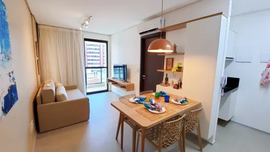 Apartamento com 1 Quarto para alugar, 40m² no Ponta Verde, Maceió