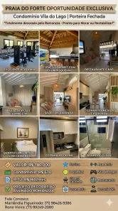 Apartamento com 1 Quarto à venda, 41m² no Condomínio Porto das Baleias, Mata de São João