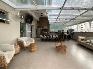 Apartamento com 3 Quartos à venda, 219m² no Campo Grande, Santos