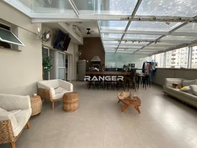 Apartamento com 3 Quartos à venda, 219m² no Campo Grande, Santos