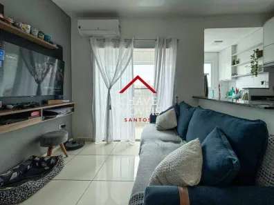 Apartamento com 1 Quarto à venda, 38m² no Macuco, Santos
