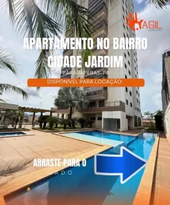 Apartamento com 3 Quartos para alugar, 130m² no Cidade Jardim, Parauapebas