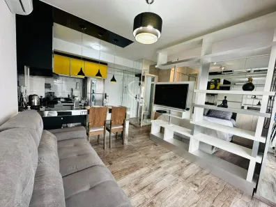 Apartamento com 1 Quarto para alugar, 33m² no Santo Amaro, São Paulo