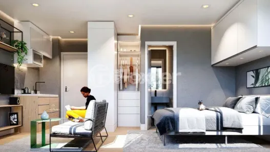 Kitnet com 1 Quarto à venda, 29m² no Floresta, Porto Alegre
