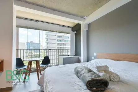 Apartamento com 1 Quarto à venda, 24m² no Cerqueira César, São Paulo