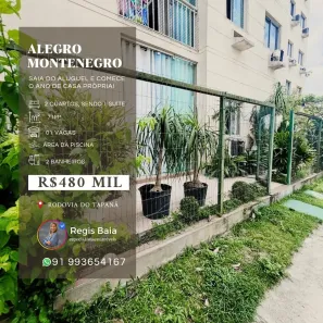 Apartamento com 2 Quartos à venda, 71m² no Tapanã (Icoaraci), Belém
