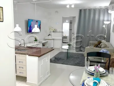 Apartamento com 1 Quarto para alugar, 50m² no Jardim Paulista, São Paulo