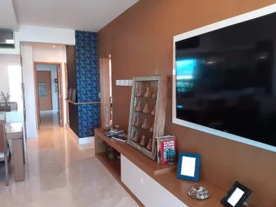 Apartamento com 3 Quartos para alugar, 118m² no Boqueirão, Santos