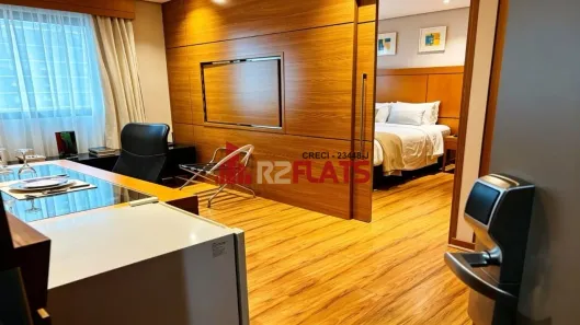 Flat com 1 Quarto para alugar, 28m² no Vila Nova Conceição, São Paulo
