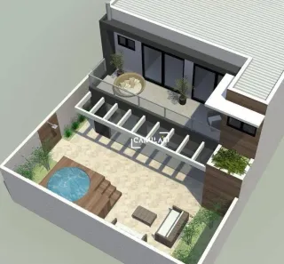 Lote/Terreno à venda, 250m² no Parque Brasil 500, Paulínia