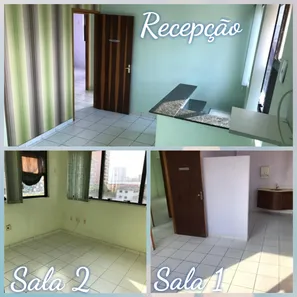 Sala Comercial para alugar, 65m² no Gonzaga, Santos