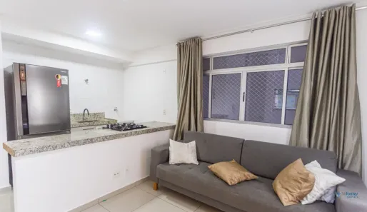 Apartamento com 1 Quarto para alugar, 43m² no Centro, Belo Horizonte