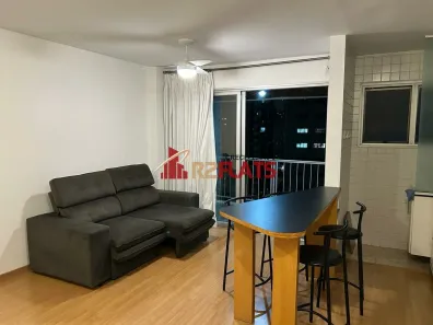 Flat com 1 Quarto para alugar, 40m² no Indianópolis, São Paulo
