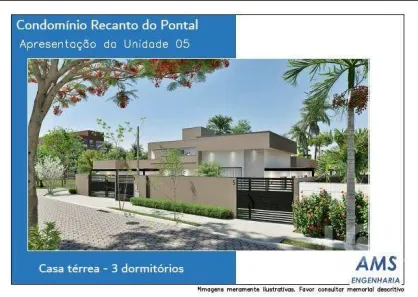 Casa de Condomínio com 3 Quartos à venda, 94m² no Pontal de Santa Marina, Caraguatatuba