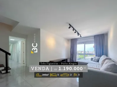 Cobertura com 3 Quartos à venda, 205m² no Petrópolis, Porto Alegre
