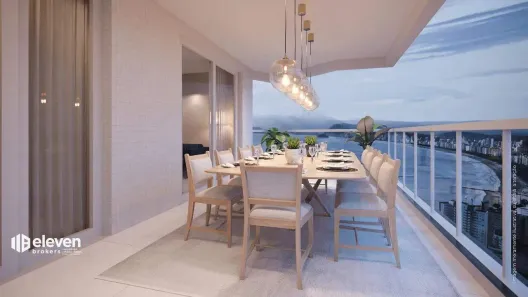 Apartamento com 3 Quartos à venda, 227m² no Ponta da Praia, Santos