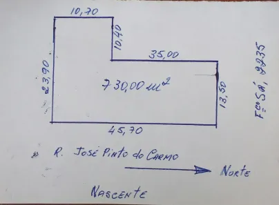 Lote/Terreno à venda, 730m² no Jacarecanga, Fortaleza