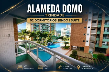 Apartamento com 2 Quartos à venda, 76m² no Trindade, Florianópolis