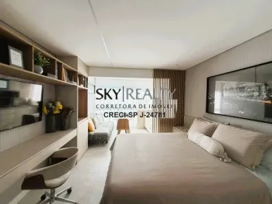 Apartamento com 1 Quarto para venda ou aluguel, 30m² no Jardim das Acácias, São Paulo