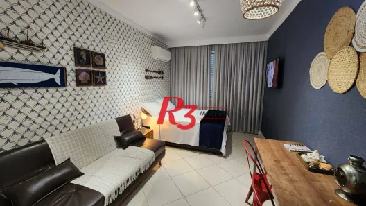 Kitnet com 1 Quarto à venda, 28m² no José Menino, Santos