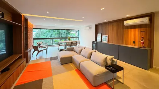 Apartamento com 3 Quartos para alugar, 163m² no Barra da Tijuca, Rio de Janeiro