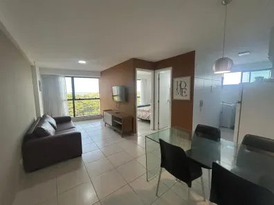 Flat com 1 Quarto para venda ou aluguel, 40m² no Barra de Jangada, Jaboatão dos Guararapes