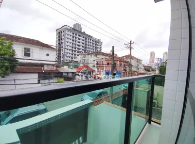 Casa de Condomínio com 2 Quartos à venda, 90m² no Campo Grande, Santos