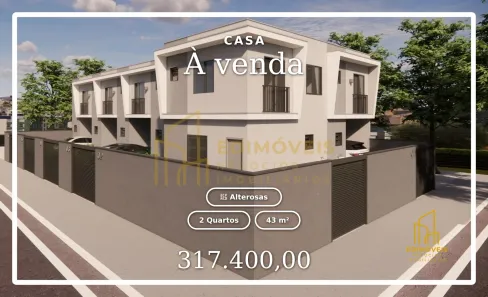 Casa com 2 Quartos à venda, 43m² no Alterosas, Serra