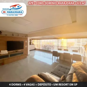 Apartamento com 4 Quartos à venda, 223m² no Jardim Marajoara, São Paulo