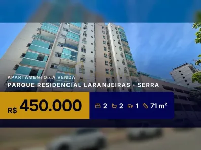 Apartamento com 2 Quartos à venda, 71m² no Parque Residencial Laranjeiras, Serra