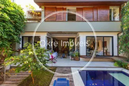 Casa com 4 Quartos à venda, 346m² no Jardim Botânico, Rio de Janeiro