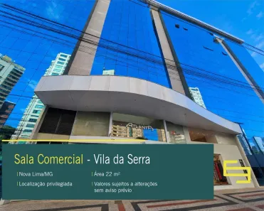 Sala Comercial para alugar, 25m² no Vila da Serra, Nova Lima