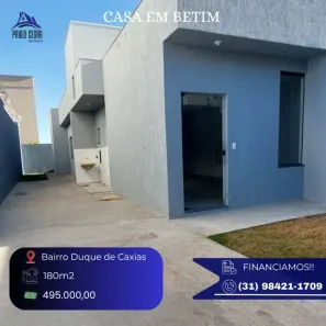 Casa com 3 Quartos à venda, 180m² no Duque de Caxias, Betim