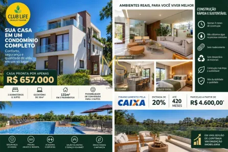 Casa com 3 Quartos à venda, 125m² no Jardim Atalaia, Cotia