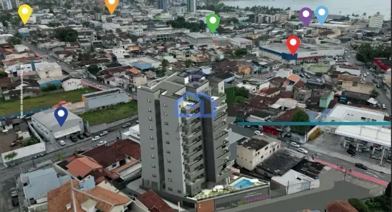 Apartamento com 2 Quartos à venda, 75m² no Centro, Caraguatatuba