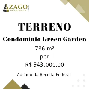 Lote/Terreno à venda, 786m² no Parque Franville, Franca