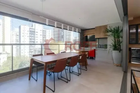 Apartamento com 3 Quartos para venda ou aluguel, 141m² no Brooklin Paulista, São Paulo
