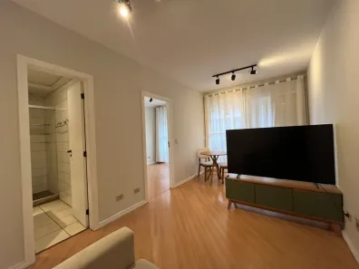 Apartamento com 1 Quarto à venda, 43m² no Centro, Curitiba
