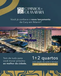 Apartamento com 1 Quarto à venda, 32m² no Centro, Niterói