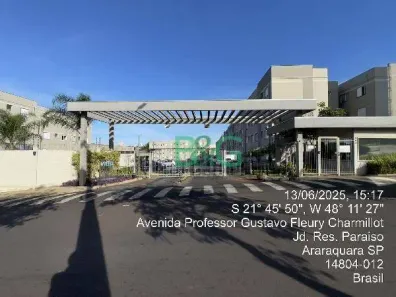 Apartamento com 2 Quartos à venda, 43m² no Jardim Residencial Paraíso, Araraquara