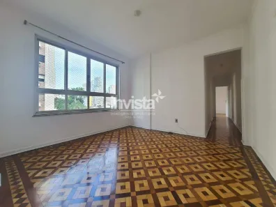 Apartamento com 2 Quartos para alugar, 120m² no Boqueirão, Santos