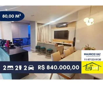 Apartamento com 2 Quartos à venda, 80m² no Jardim Esmeralda, São Paulo