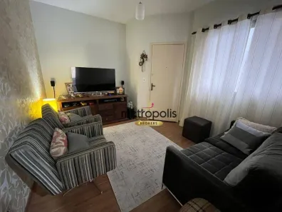 Apartamento com 2 Quartos à venda, 59m² no Vila Valparaíso, Santo André