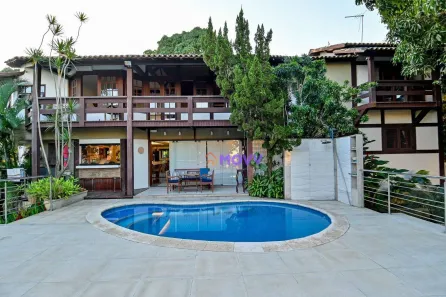 Casa de Condomínio com 5 Quartos à venda, 430m² no Sapê, Niterói