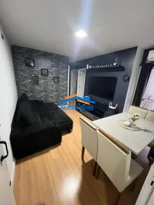Apartamento com 2 Quartos à venda, 51m² no Jardim Novo Record, Taboão da Serra