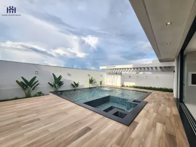 Casa de Condomínio com 5 Quartos à venda, 392m² no Condomínio Florais Itália, Cuiabá